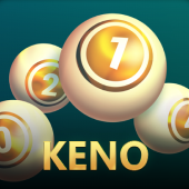 Keno card game icon